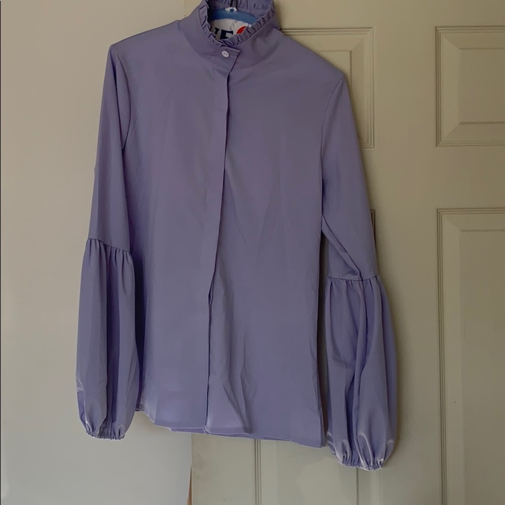 As seen on the internet purple blouse